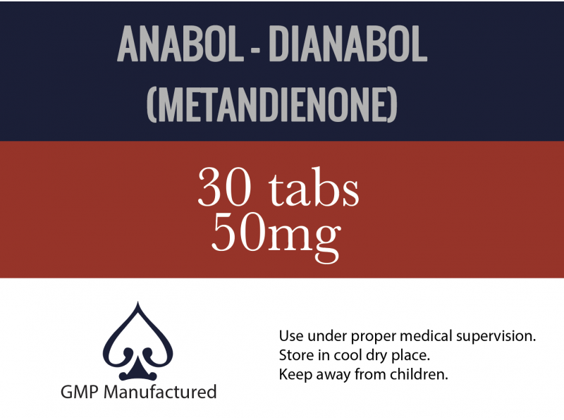 Anabol – Dianabol by AceLabs 50mg x 30 Tabs