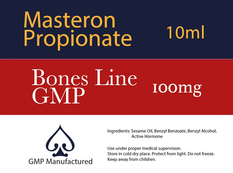 Masteron Propionate GMP Bones Line 100mg 10ml
