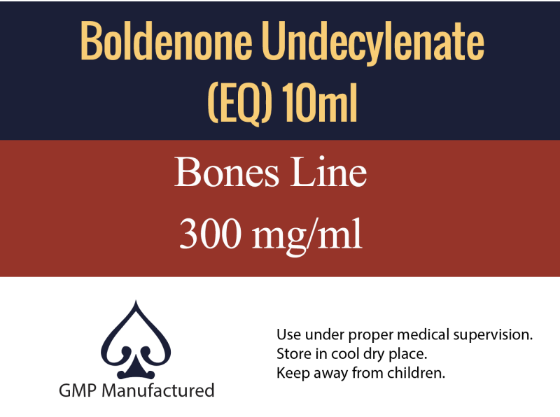 Boldenone Undecylenate  EQ GMP Bones Line 300mg 10ml