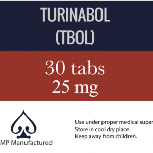 Turinabol – TBOL by AceLabs 25mg x 30 Tabs